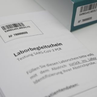 Laborgegleitschein Medilys Corona PCR Test